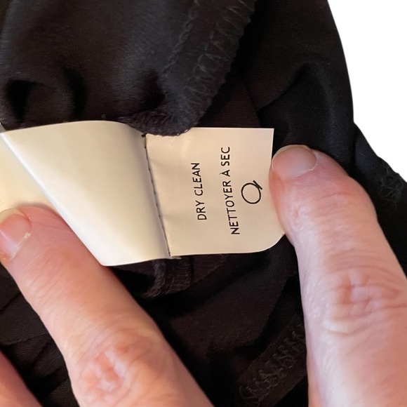 Laura Plus Elegant Black Layered Dress-V-Neck-Rhinestone Embellishment-Size24W - Picture 8 of 13